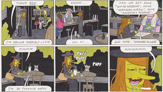 Illustration for article titled Megahex’s Simon Hanselmann on comics, cross-dressing, and getting high